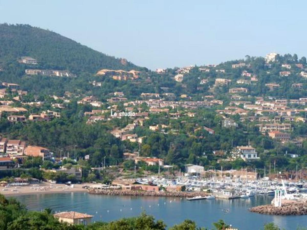 Studio A Theoule Sur Mer A 400 M De La Plage Avec Vue Sur La Mer Terrasse Amenagee Et Wifi公寓 外观 照片